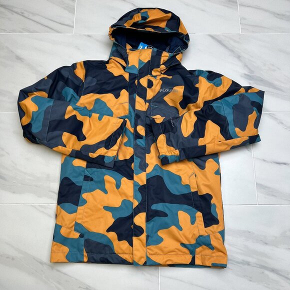 Columbia Boy's Bugaboo II 'Shasta Mod Camo' Interchange Jacket WB1037-424 - Picture 1 of 10